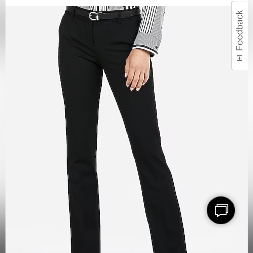 NWT — Express Columnist - Black Barely Boot size 8R